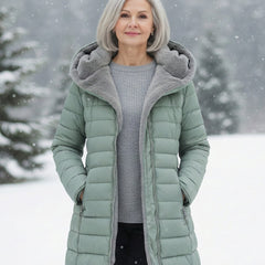 Alicia | Padded Jacket with Cozy Lining - Light Green