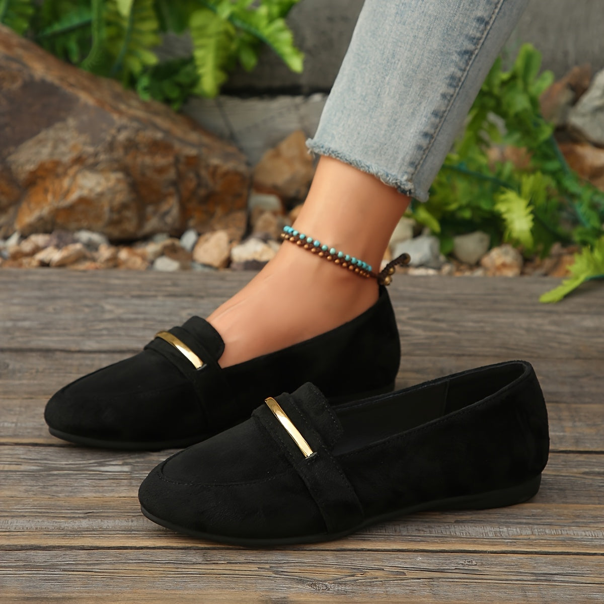 Ilona | Pointed Soft-Touch Loafers