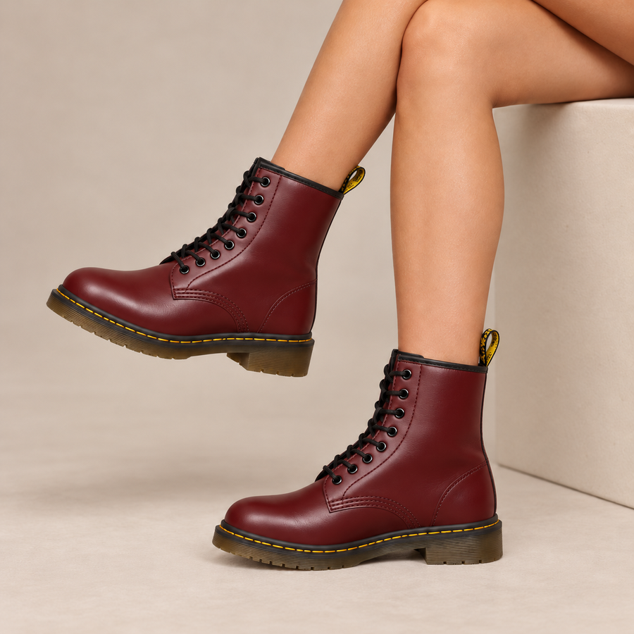 Charlotte | Elegant Lace-Up Boots