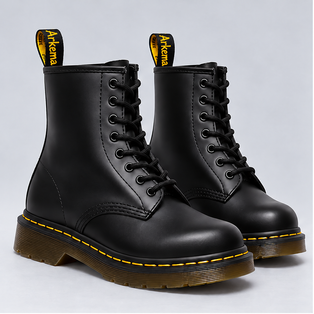 Charlotte | Elegant Lace-Up Boots in Black