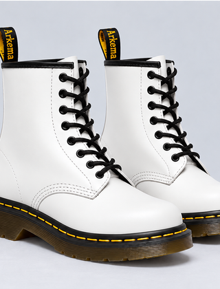 Charlotte | Elegant Lace-Up Boots in White