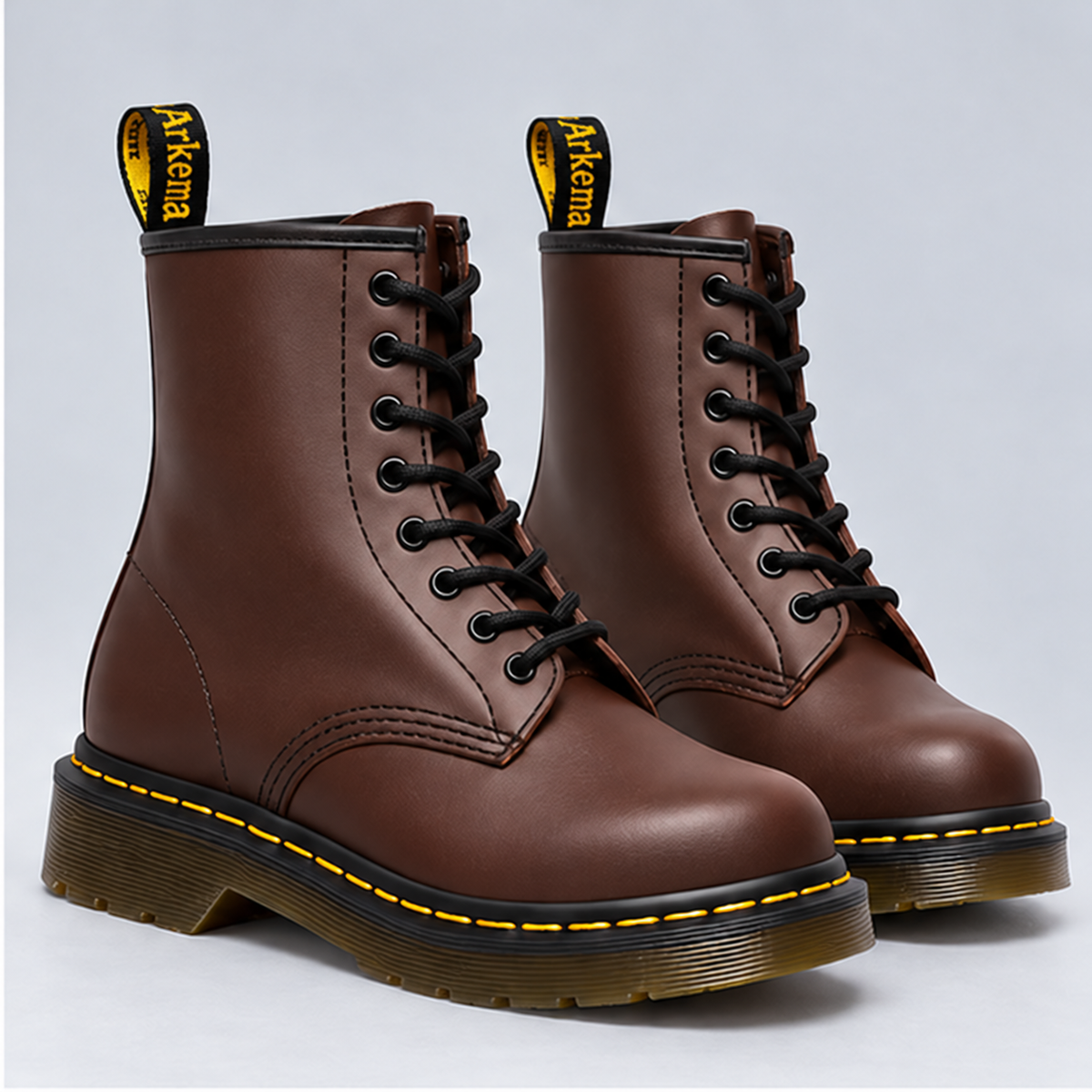 Charlotte | Elegant Lace-Up Boots in Brown