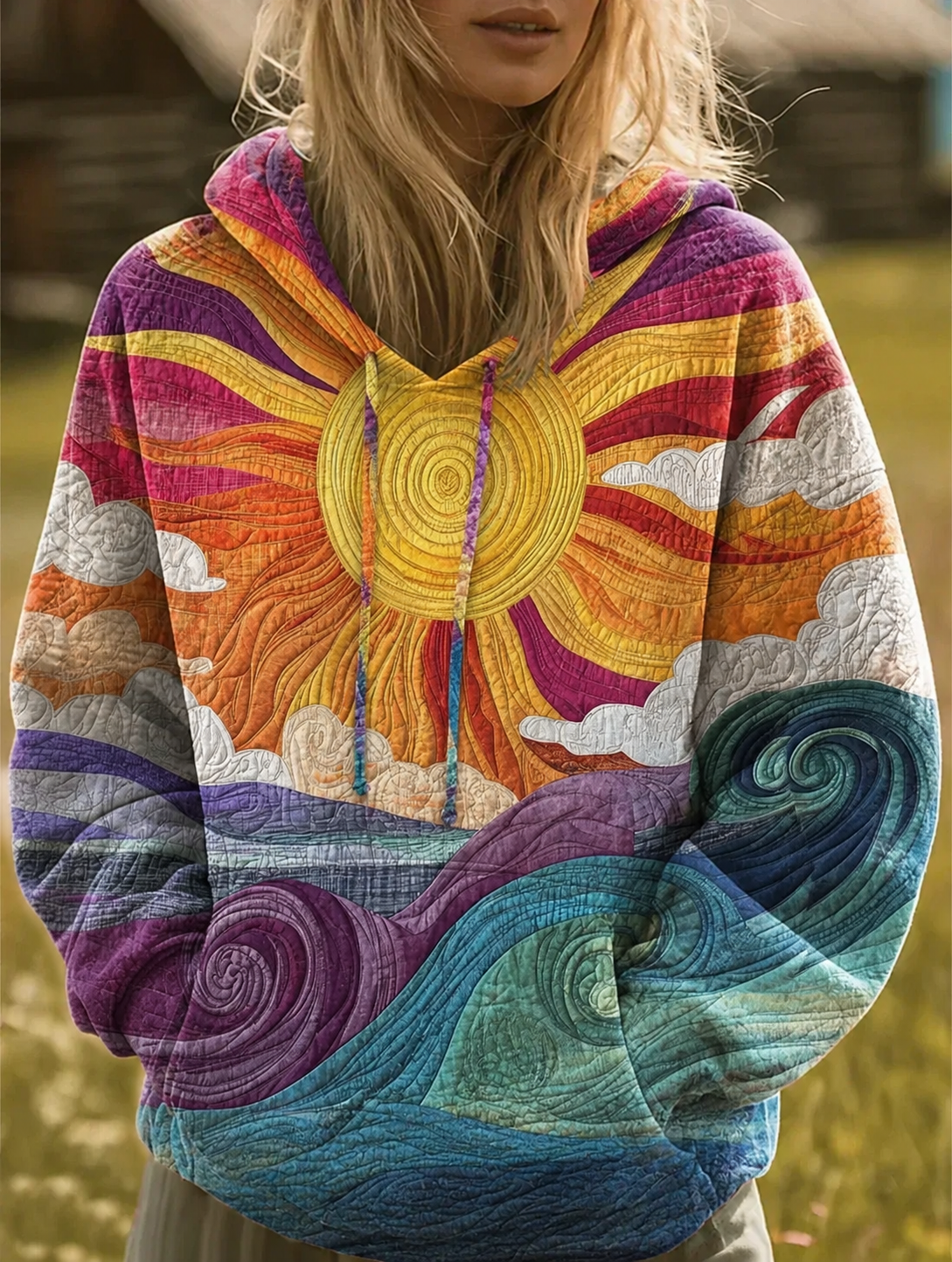 Mira Vintage Hoodie Style
