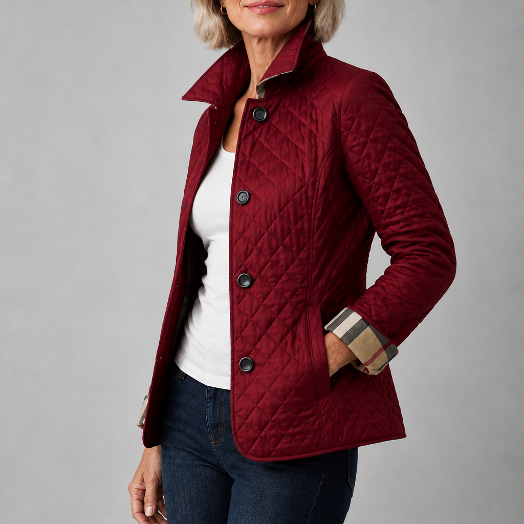 Lorena | Light Padded Jacket - Red