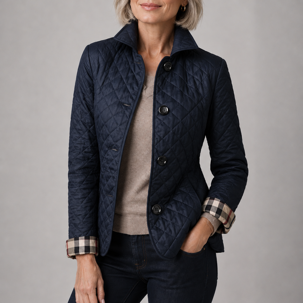 Lorena | Light Padded Jacket - Navy