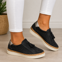 Christine comfort orthopedic loafers in black