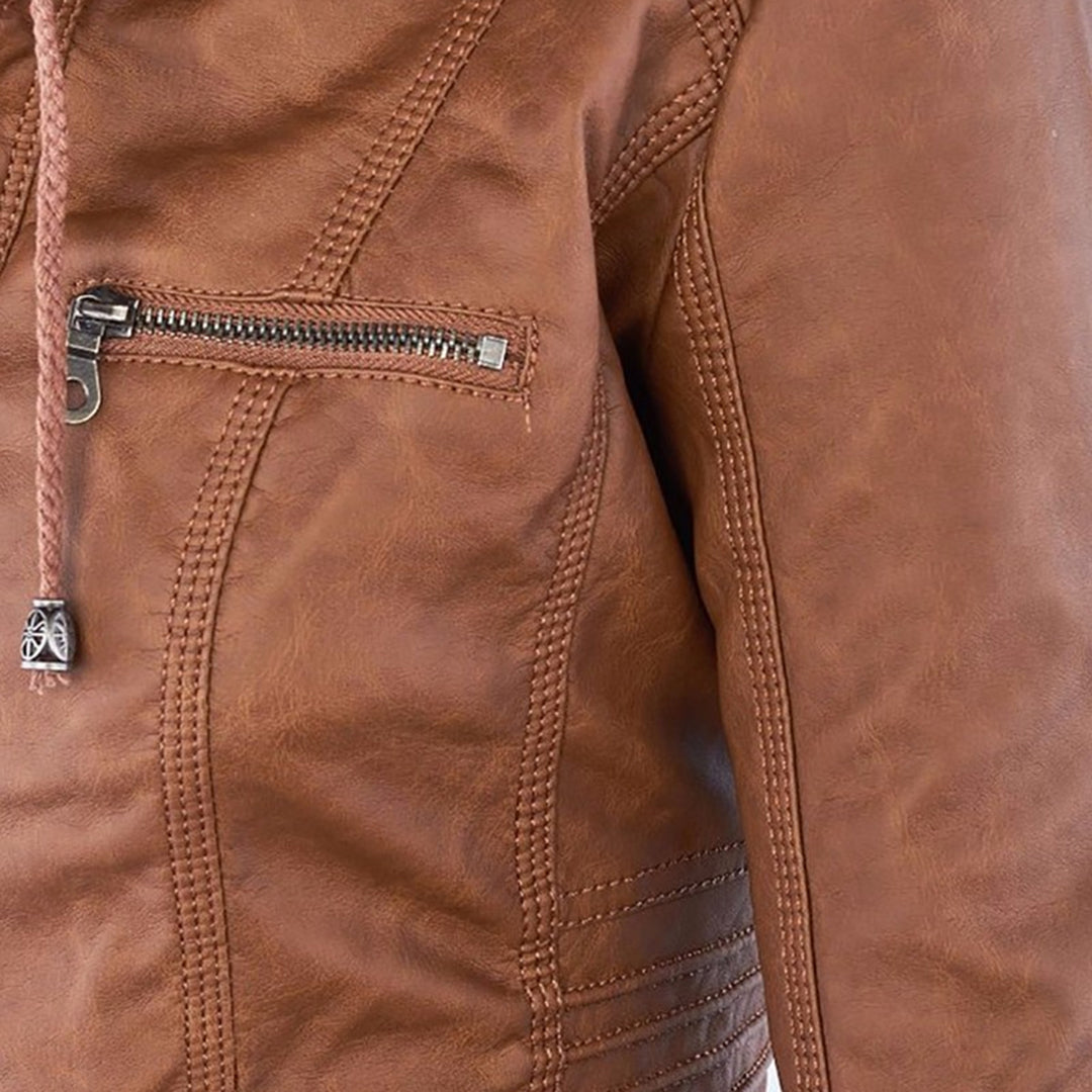 Flavia Jacket, zip pocket detail