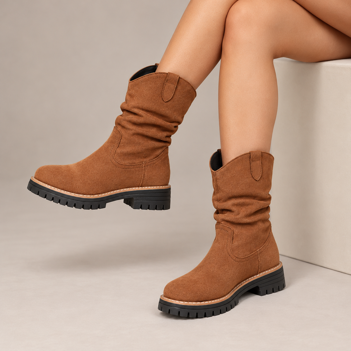 Tilda | Platform Lace-Up Boots