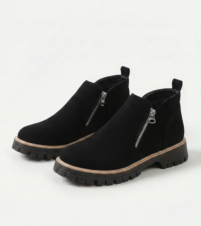 Hilde | Side Zip Comfort Ankle Boots
