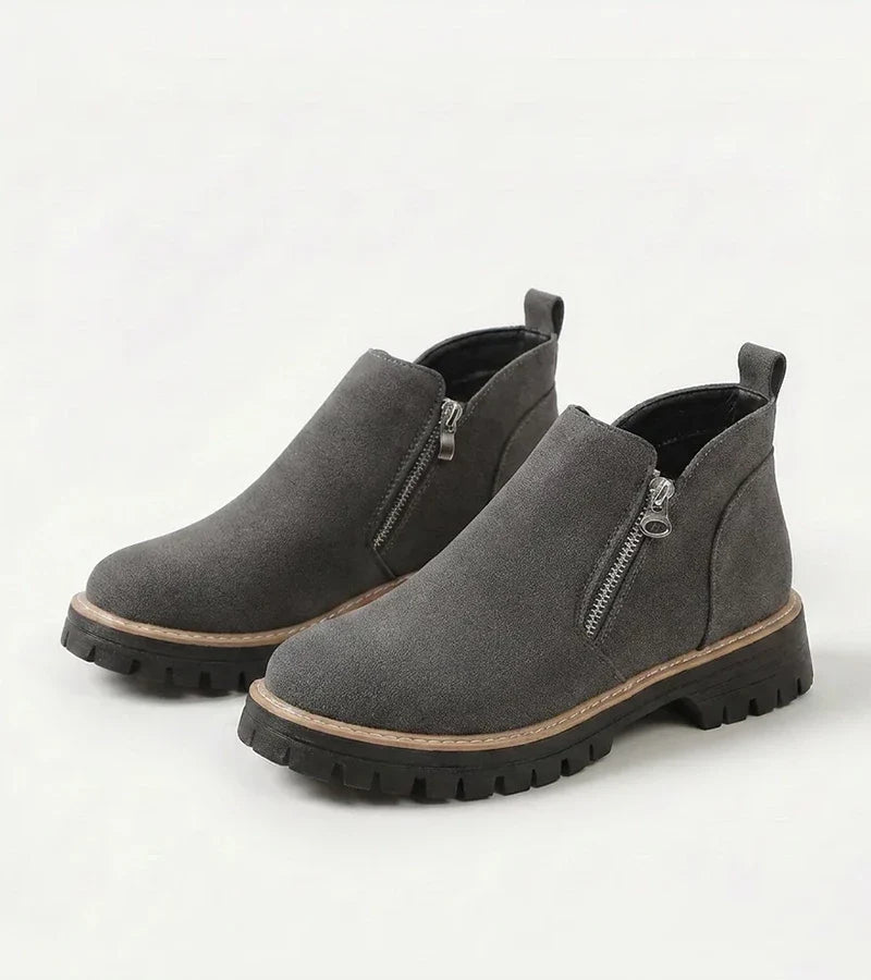 Hilde | Side Zip Comfort Ankle Boots