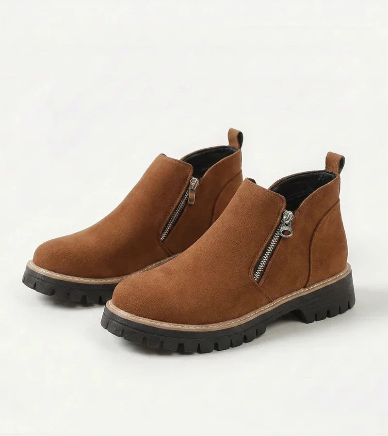 Hilde | Side Zip Comfort Ankle Boots