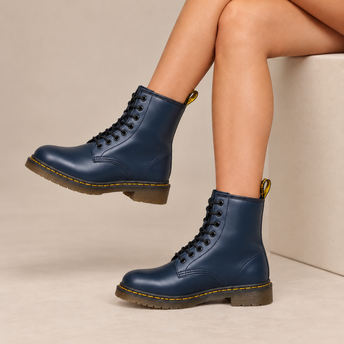 Charlotte | Elegant Lace-Up Boots