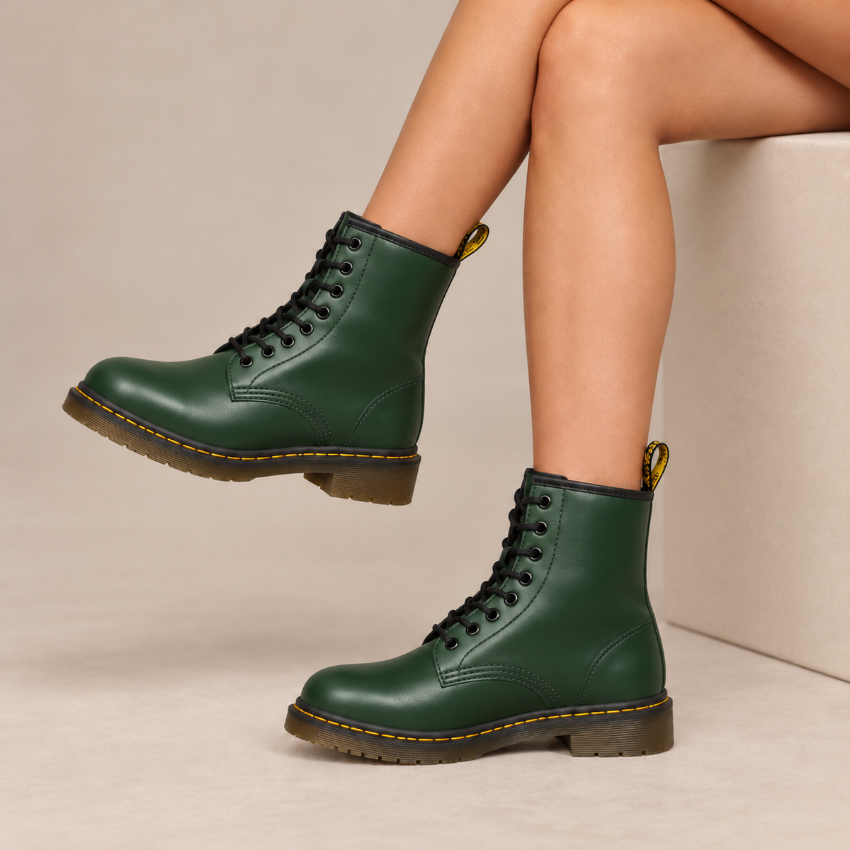 Charlotte | Elegant Lace-Up Boots