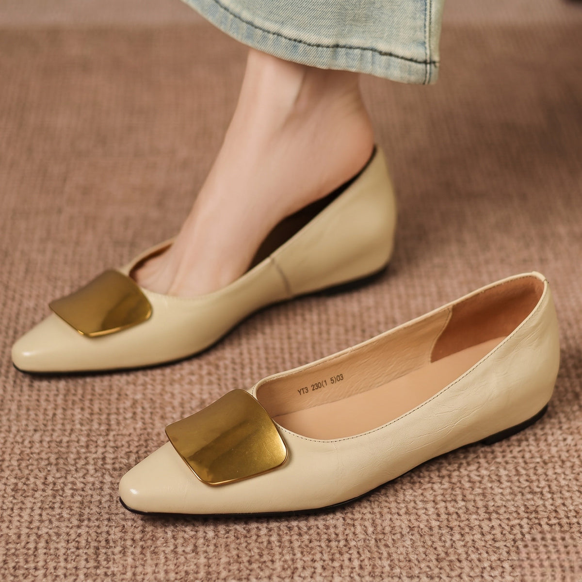 Lorea | Soft Round-Toe Flats