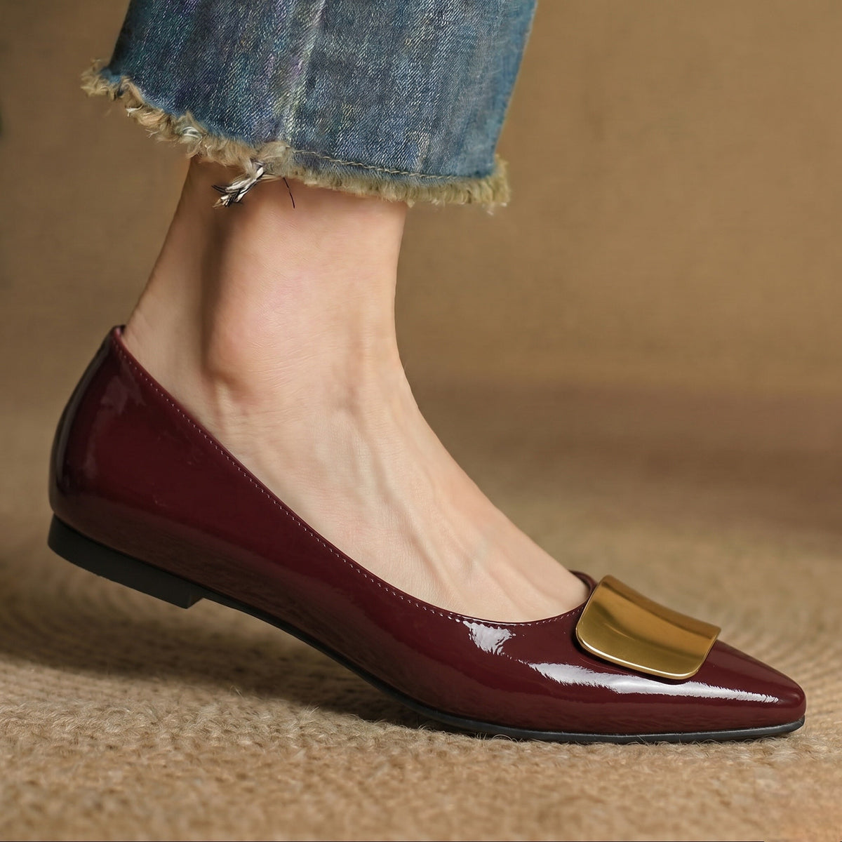 Lorea | Soft Round-Toe Flats