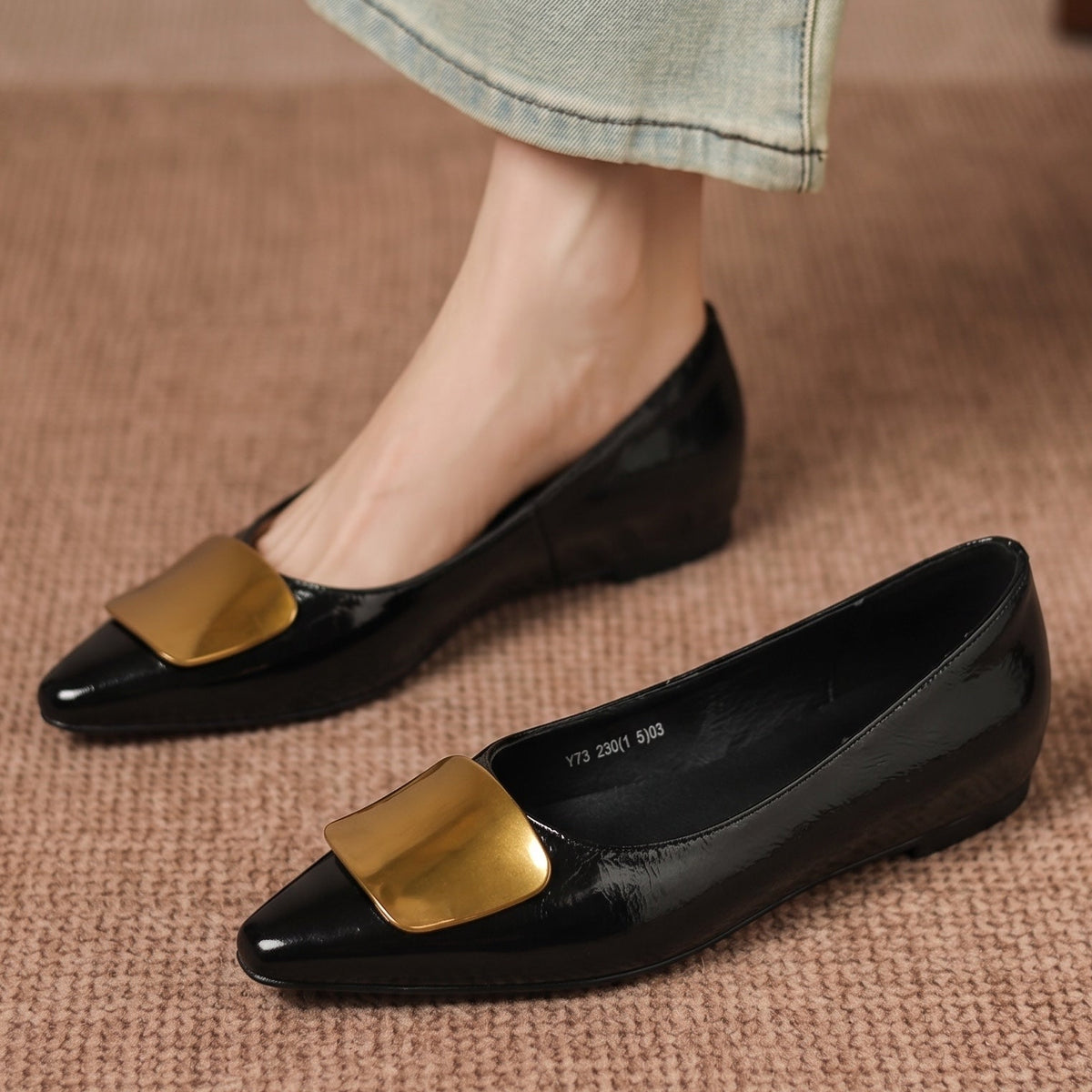 Lorea | Soft Round-Toe Flats