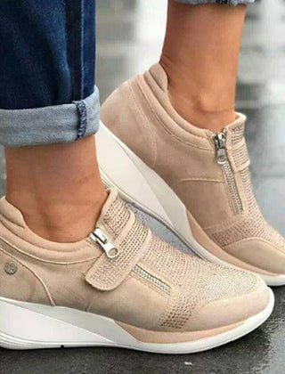 Rosalie soft elegant comfort shoes in cream