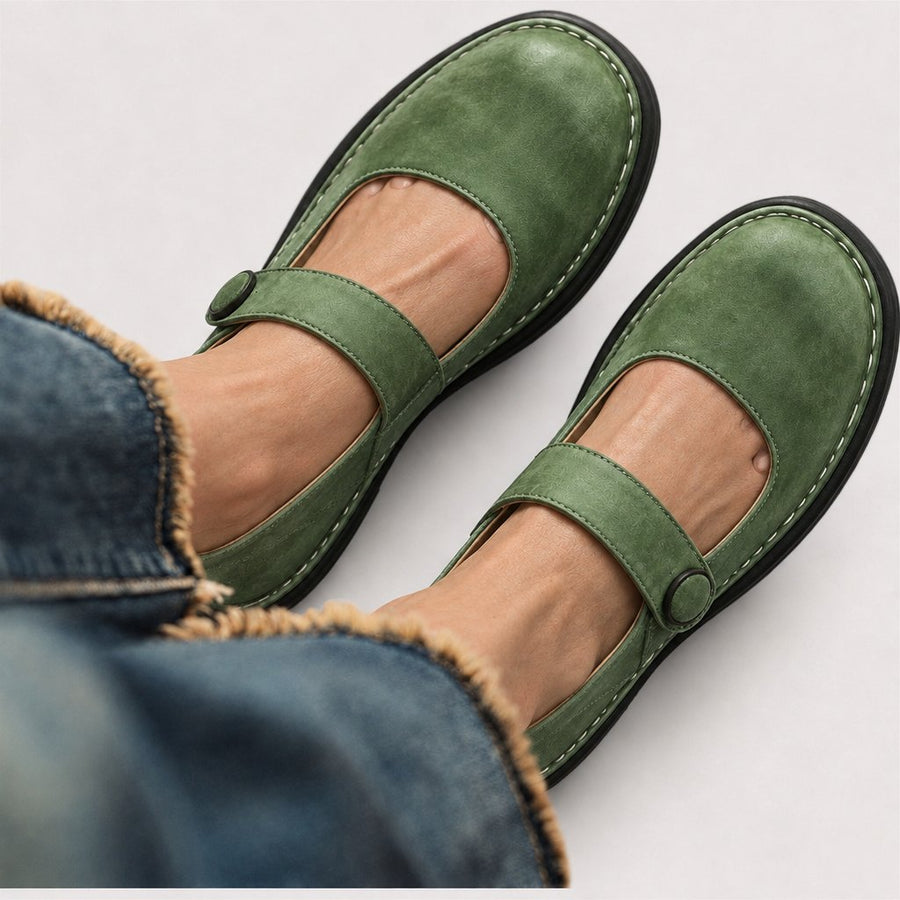 Janina cushioned comfort shoes - Green