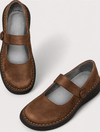 Janina cushioned comfort shoes - Brown