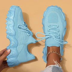 Kaiya orthopedic sneakers in sky blue