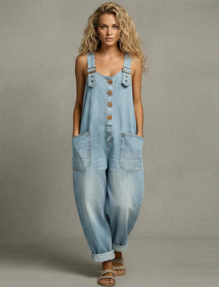 Kitti Jumpsuit in sky blue