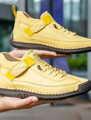 Remy comfortable orthopedic sneakers in yellow