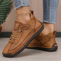 Remy comfortable orthopedic sneakers in brown