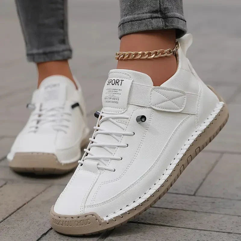 Remy comfortable orthopedic sneakers in white