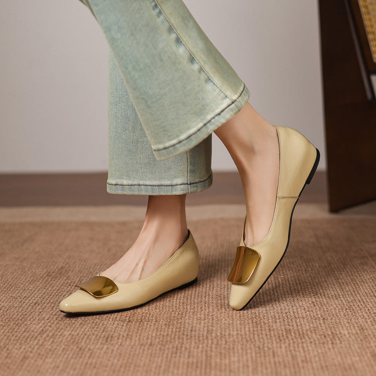 Lorea | Soft Round-Toe Flats