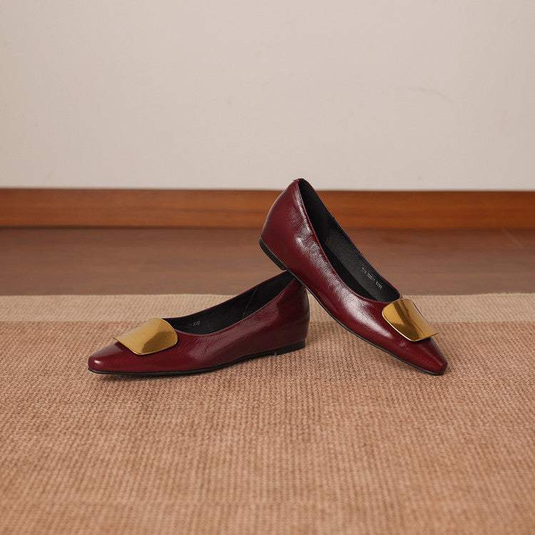 Lorea | Soft Round-Toe Flats