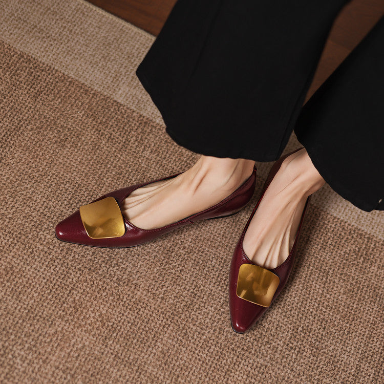 Lorea | Soft Round-Toe Flats