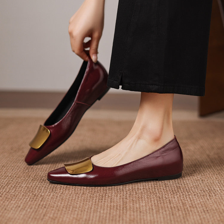 Lorea | Soft Round-Toe Flats