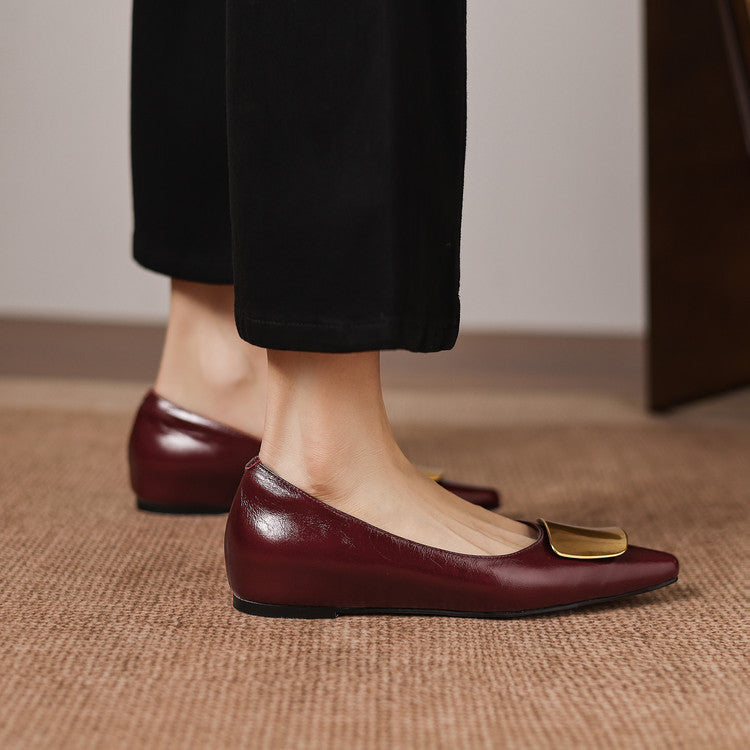 Lorea | Soft Round-Toe Flats