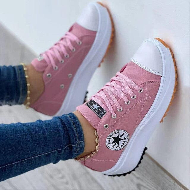 Stella trendy orthopedic sneakers in pink