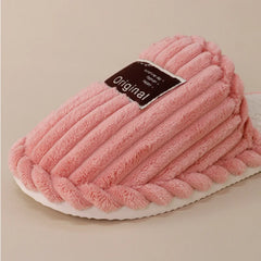Frieda Slippers in pink, side view