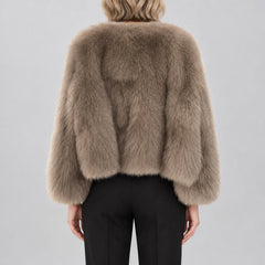 Solene | Elegant Cropped Jacket