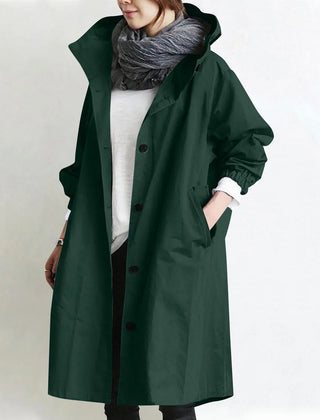 Catherine coat in Dark Green