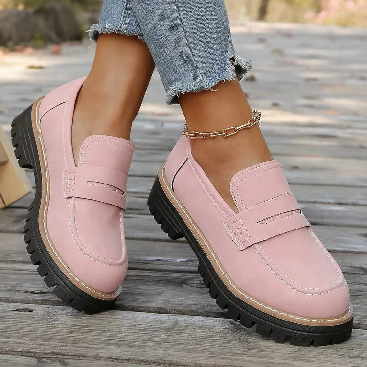 Elsa™ | Newport Preppy Platform Loafers