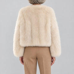 Solene | Elegant Cropped Jacket