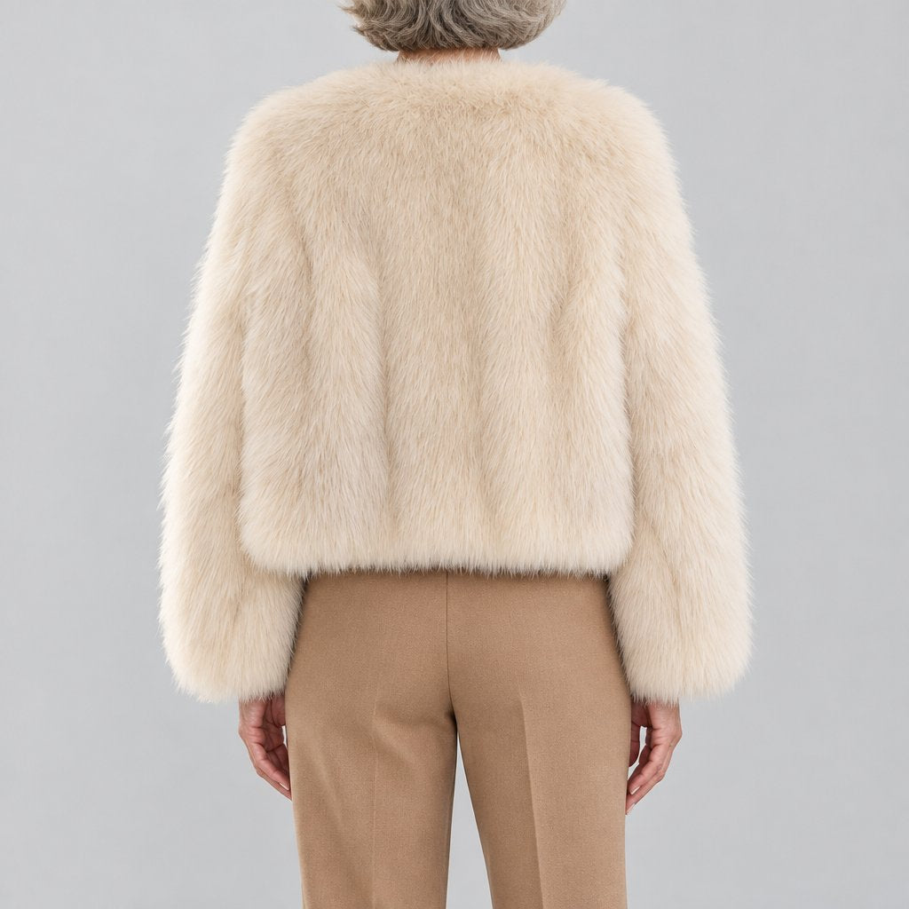 Solene | Elegant Cropped Jacket