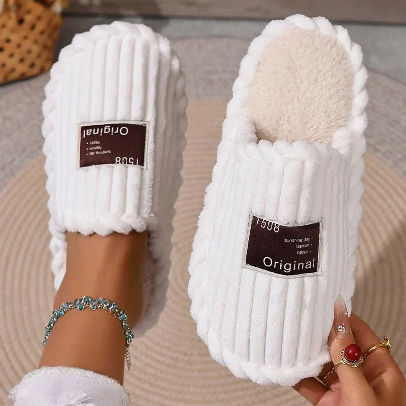 Frieda Slippers in white