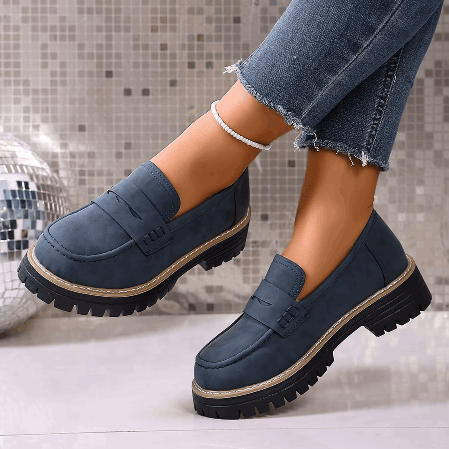 Elsa™ | Newport Preppy Platform Loafers