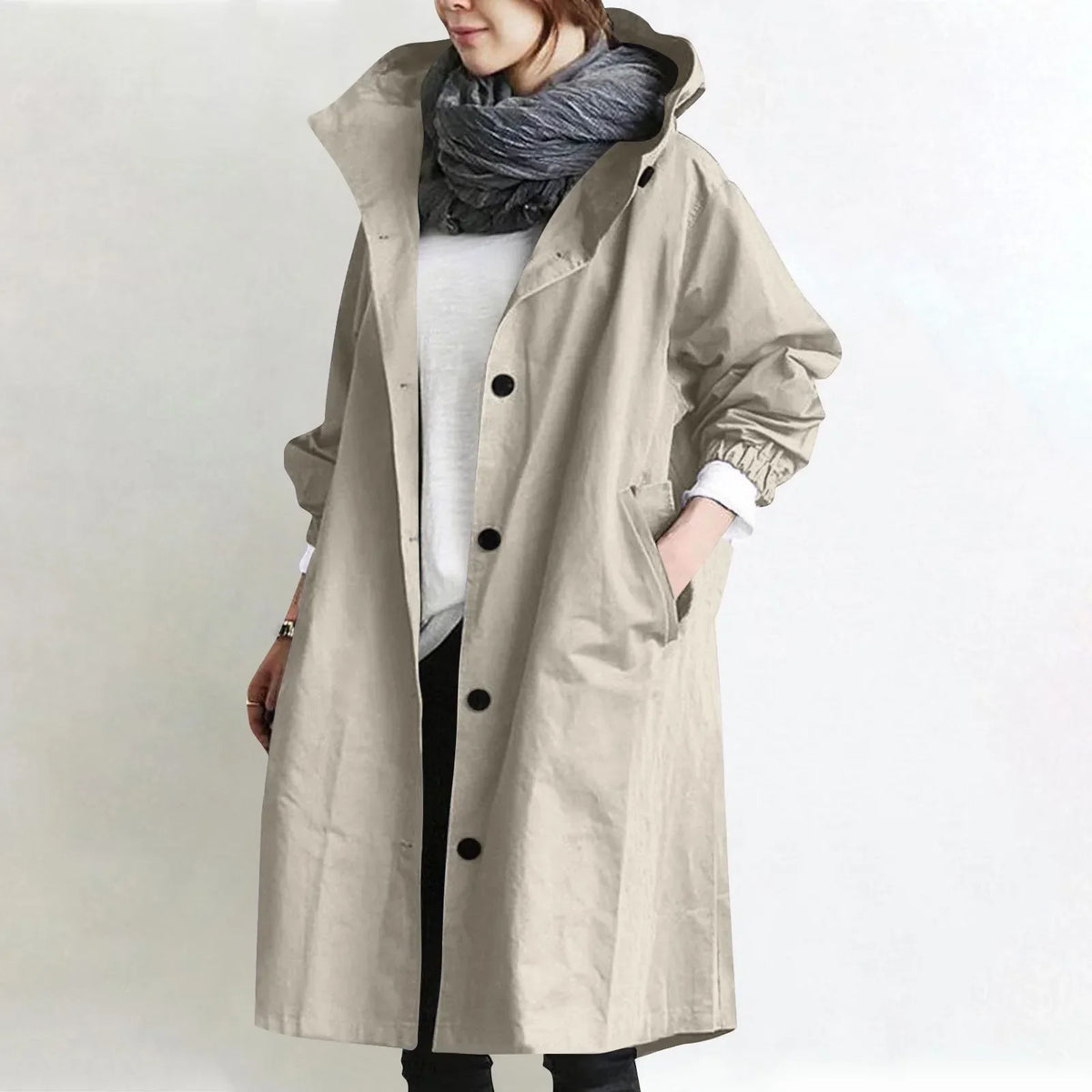 Catherine coat in Beige