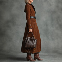 Lison | Long Belted Coat