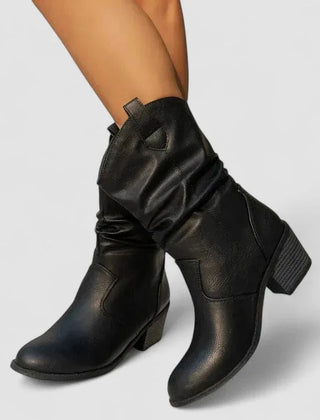 Vivian | Orthopedic Boots in Black