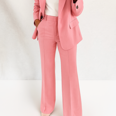 Patrizia tailored two-piece suit in Pink