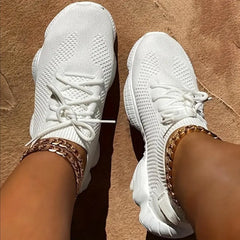 Penelope elegant comfy sneakers in white