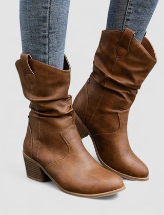 Vivian | Orthopedic Boots in Brown