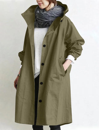 Catherine coat in Forest Green