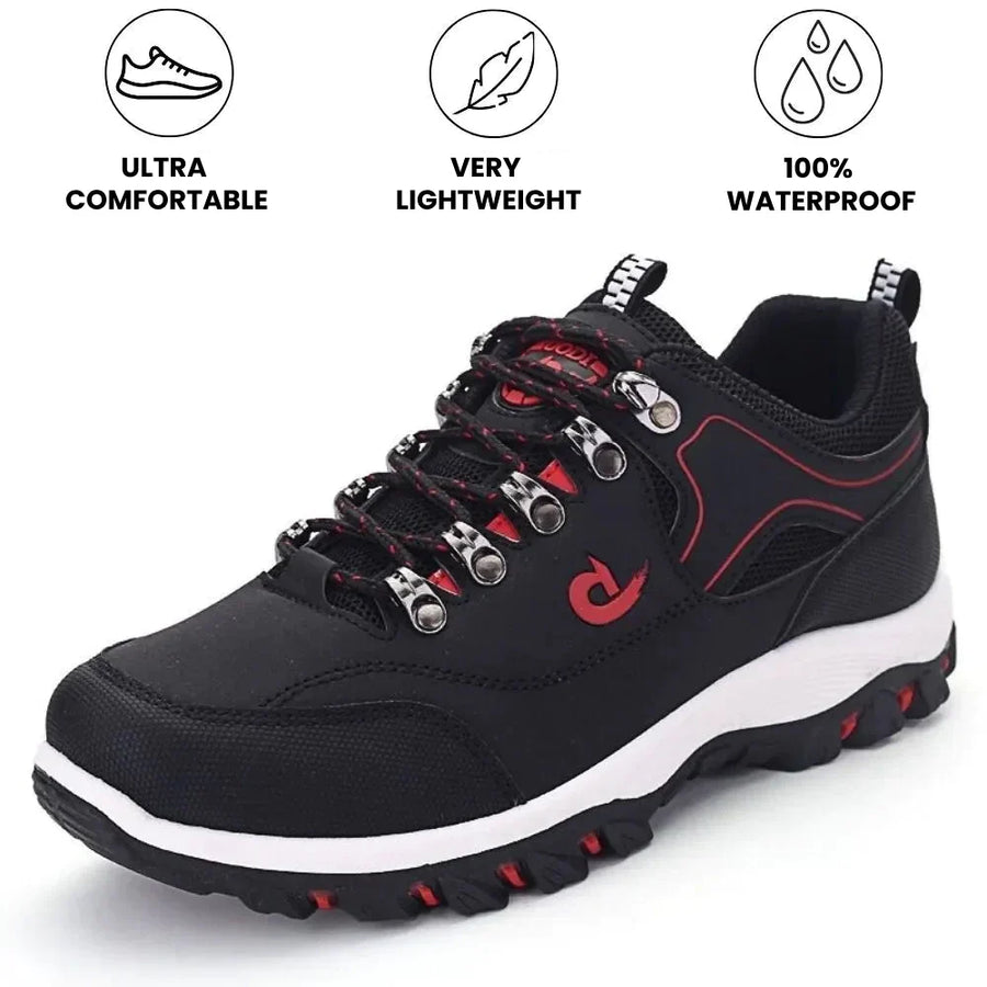 Willa orthopedic outdoor & hiking shoes in black
